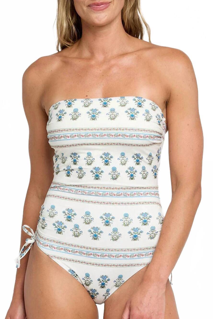 NEW HERMOZA magnolia one-piece swimsuit in party on the prairie